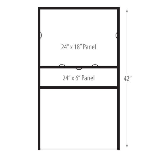 H-Frame Sign Holders (Slide-In)