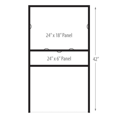 H-Frame Sign Holders (Slide-In)