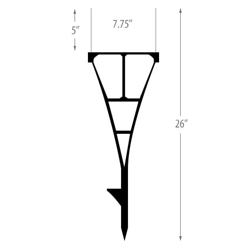 50 Pack Spider Stakes